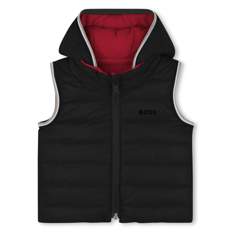 Reversible sleeveless down jacket BOSS 
                        BOY