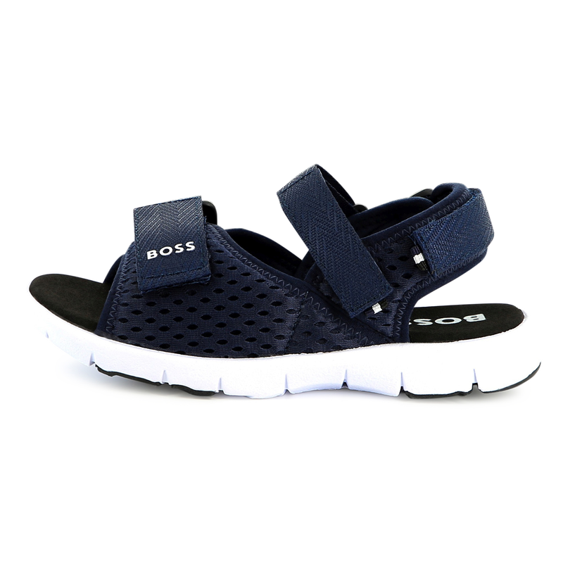 Velcro canvas sandals BOSS 
                        BOY