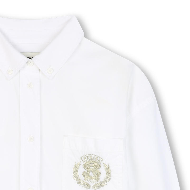Cotton poplin shirt SONIA RYKIEL 
                    GIRL
