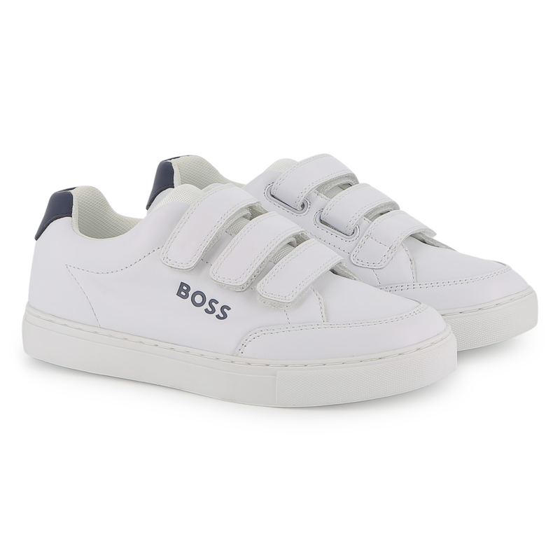 Cowhide leather sneakers BOSS 
                    BOY