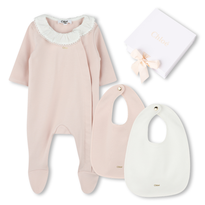 Pajama & Bib Set CHLOE 
                        GIRL