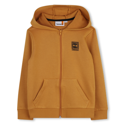 Fleece hooded cardigan TIMBERLAND BOY