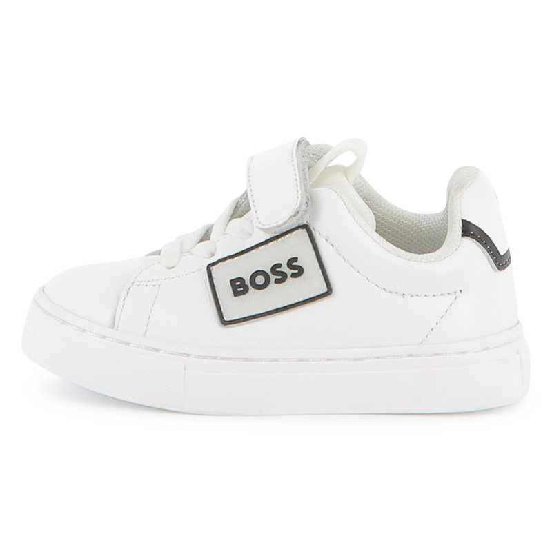 Cowhide leather sneakers BOSS 
                    BOY
