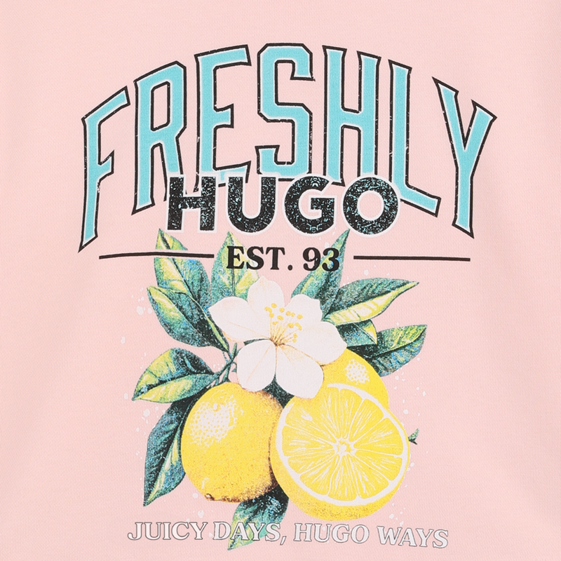 Fleece Sweatshirt HUGO 
                        GIRL