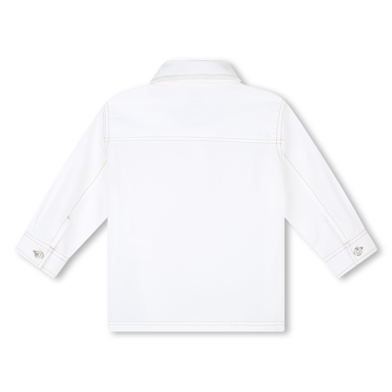 Long-Sleeved Cotton Shirt TIMBERLAND 
                    BOY