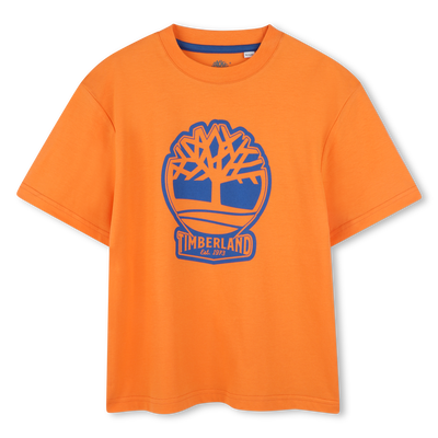 Two-tone T-shirt with logo TIMBERLAND BOY