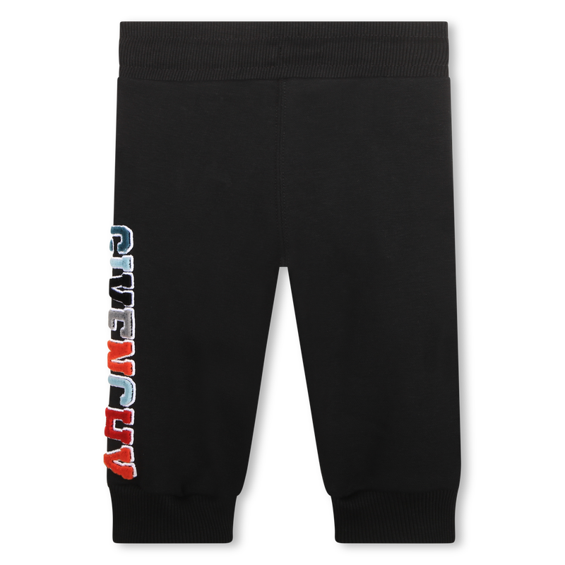 Embroidered fleece trousers GIVENCHY 
                    BOY
