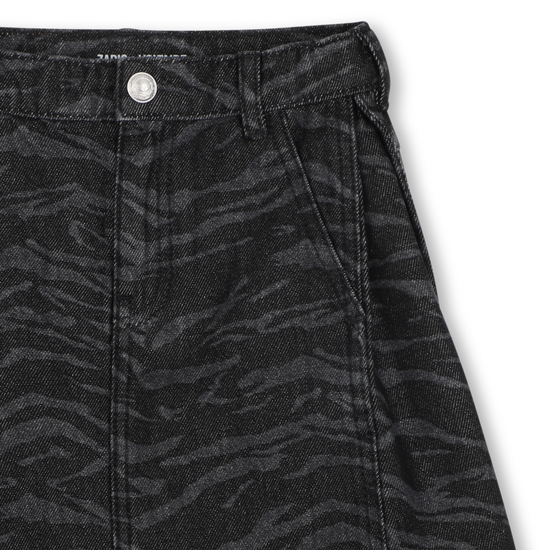 Denim skirt ZADIG VOLTAIRE 
                        GIRL