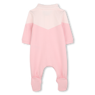 Polo-neck paneled pajamas BOSS 
                    GIRL