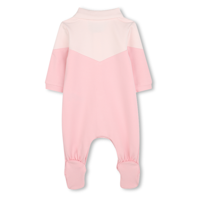 Polo-neck paneled pajamas BOSS 
                        GIRL