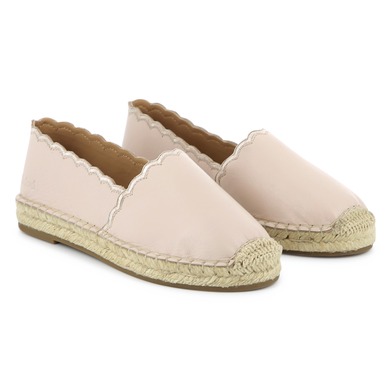 Scalloped espadrilles CHLOE 
                    GIRL