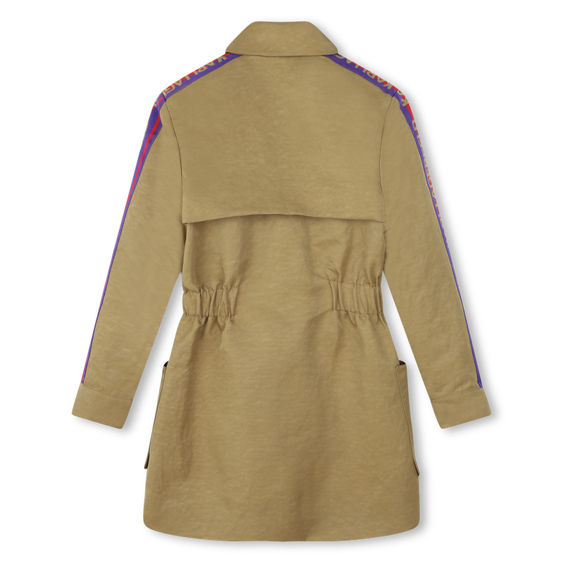 Trench-Style Shirt Dress KARL LAGERFELD KIDS 
                        GIRL