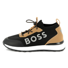 Elasticated lace sneakers BOSS 
                    BOY