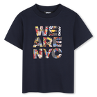 Short sleeve t-shirt, NAVY, hi-res
