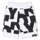 Cotton fleece Bermuda shorts DKNY 
                    UNISEX