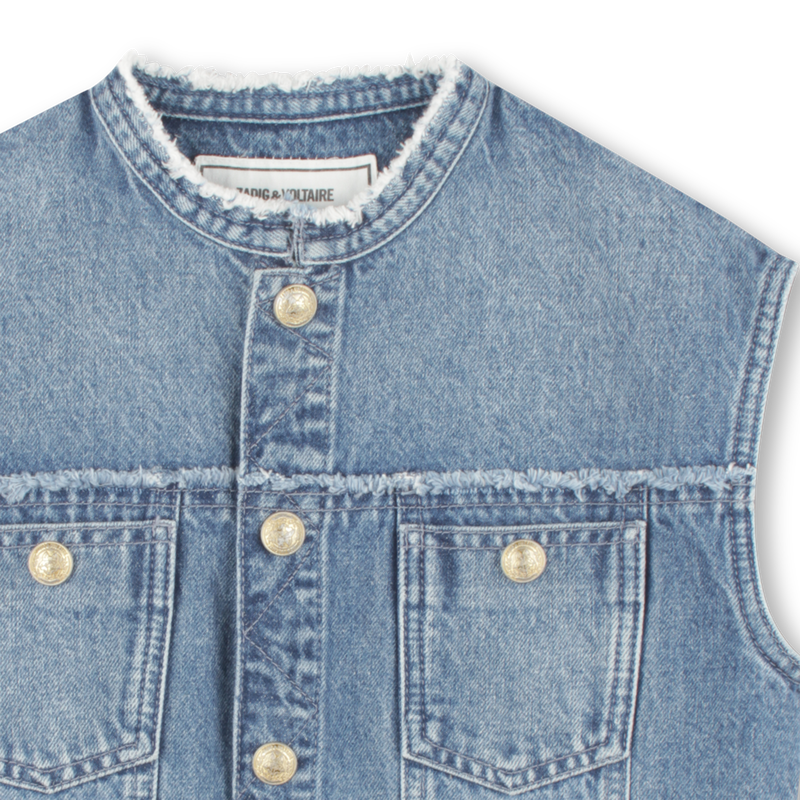 Denim vest ZADIG & VOLTAIRE 
                        GIRL