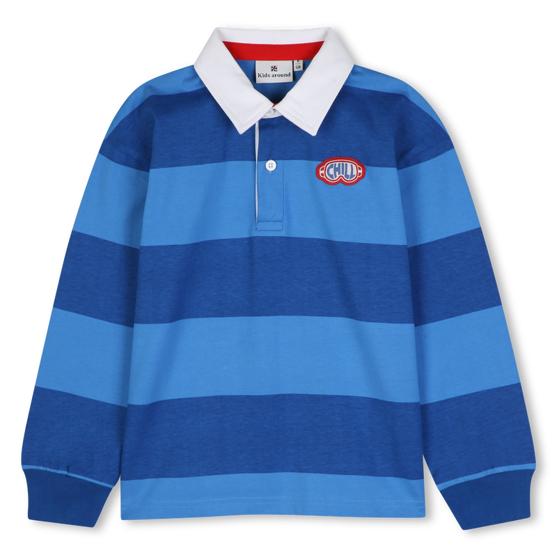 Long sleeve polo KIDS AROUND 
                        BOY