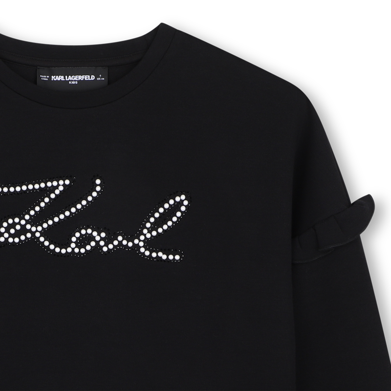 Sweatshirt KARL LAGERFELD KIDS 
                        GIRL