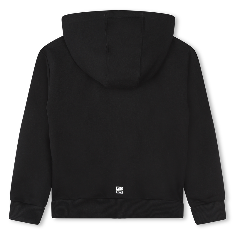 Zip-Up Hooded Cardigan GIVENCHY 
                    GIRL