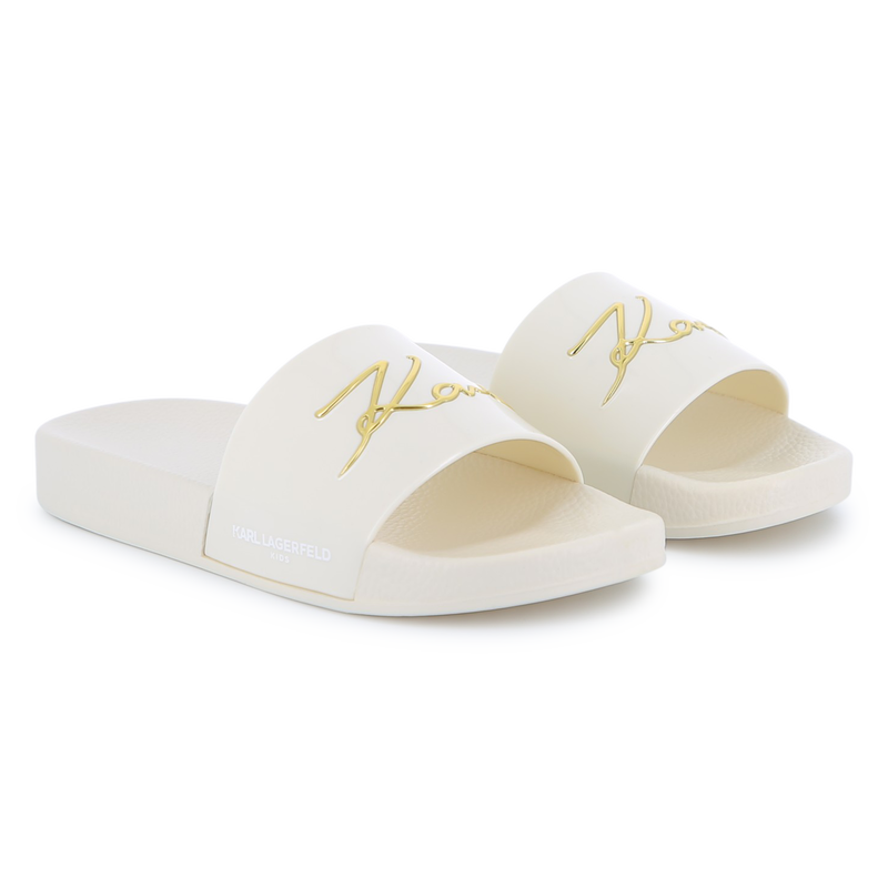 Slides KARL LAGERFELD KIDS 
                        GIRL