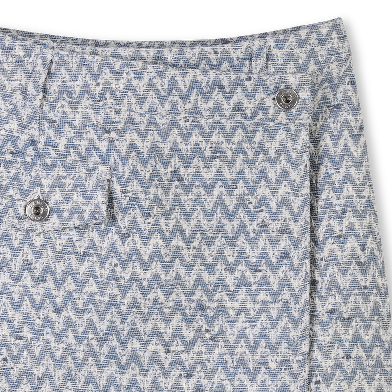 Tweed wraparound skirt LANVIN 
                        GIRL