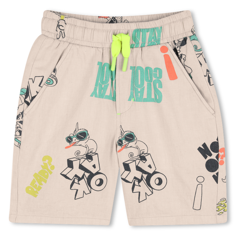 Printed Bermuda Shorts BILLIEBLUSH 
                        BOY