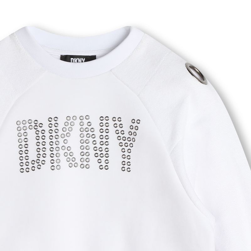 Fleece sweatshirt DKNY 
                    GIRL