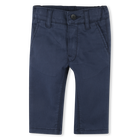 Adjustable Waist Pants, NAVY, hi-res