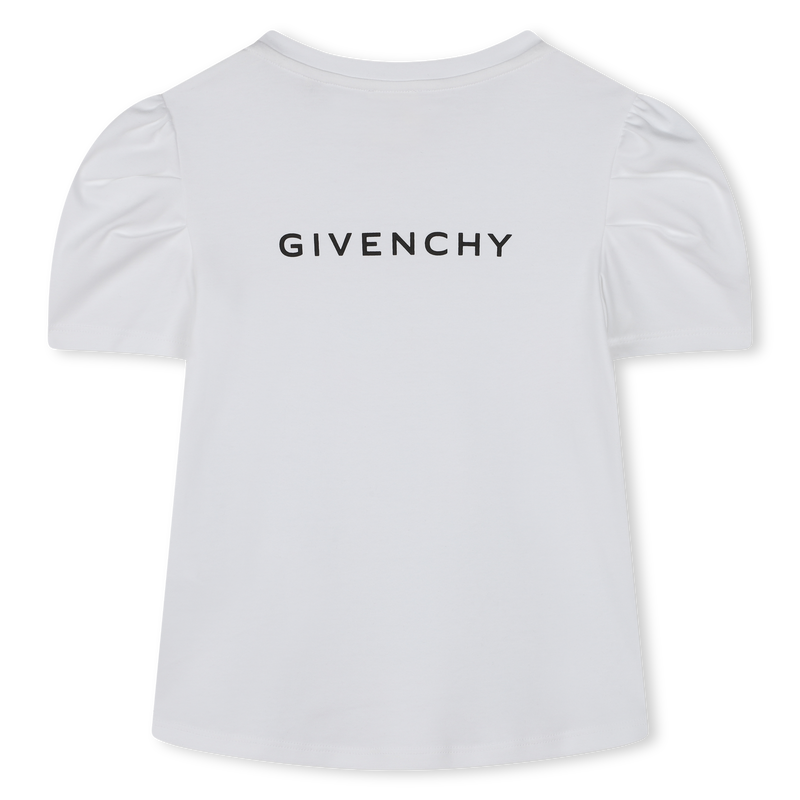Short-Sleeved Cotton T-Shirt GIVENCHY 
                    GIRL