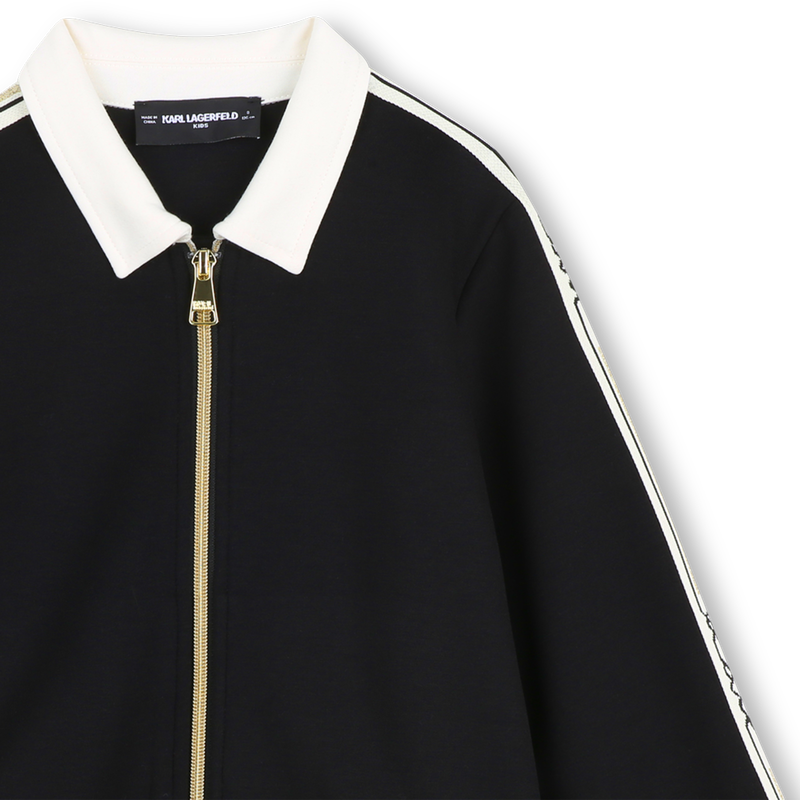 Collared Cardigan KARL LAGERFELD KIDS 
                        GIRL