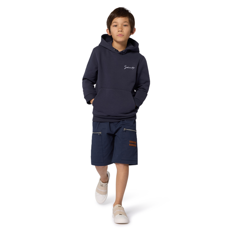 Bermuda shorts with zipped pockets GIVENCHY 
                        BOY