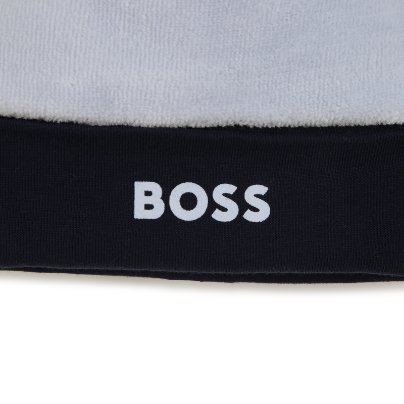 Two-Tone Newborn Hat BOSS 
                    BOY