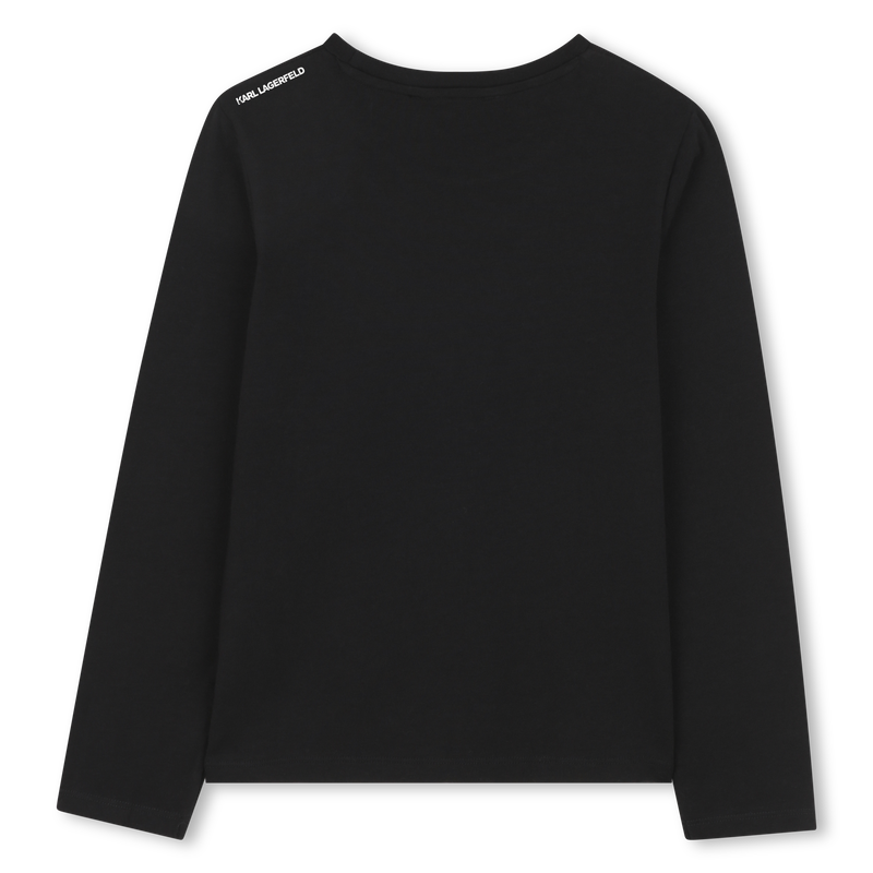 Long Sleeve T-Shirt KARL LAGERFELD KIDS 
                        GIRL