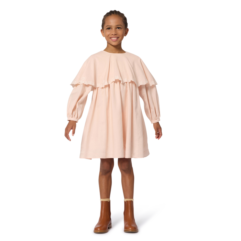 Dress with flower embroidery CHLOE 
                    GIRL
