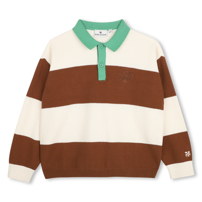 Knitted polo KIDS AROUND BOY