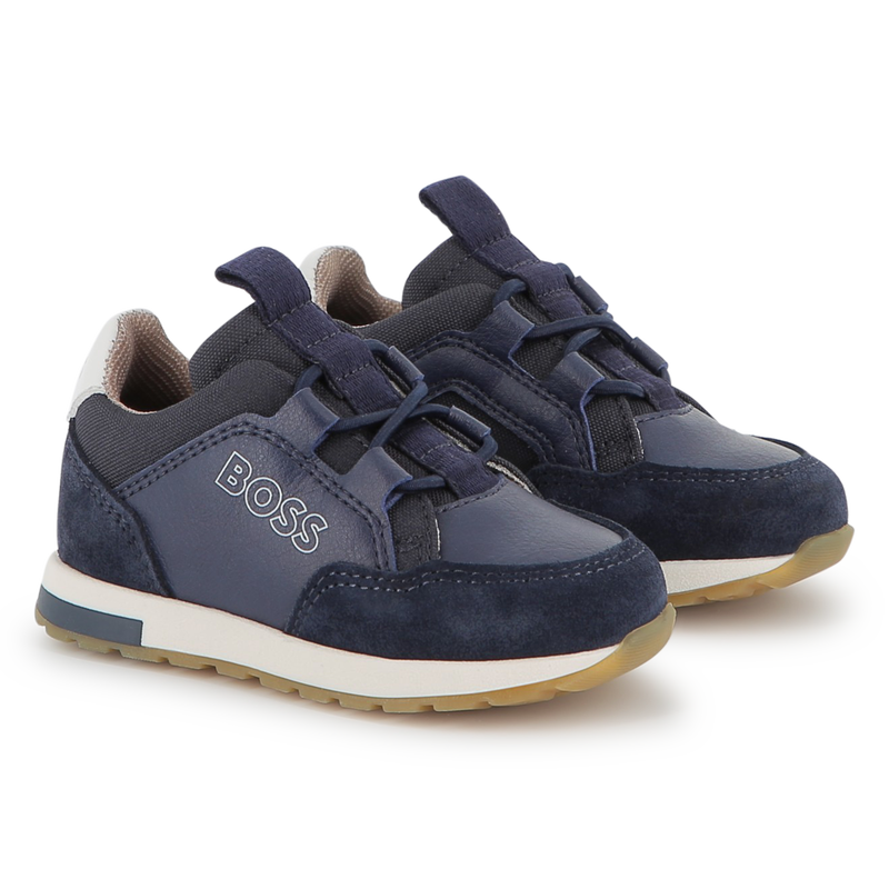Sneakers in mixed materials BOSS 
                        BOY