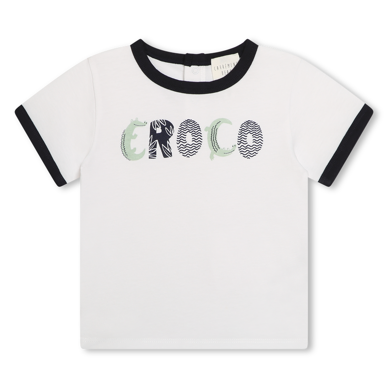 Short-sleeved cotton T-shirt CARREMENT BEAU 
                    BOY