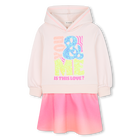 Bi-material dress BILLIEBLUSH 
                    GIRL
