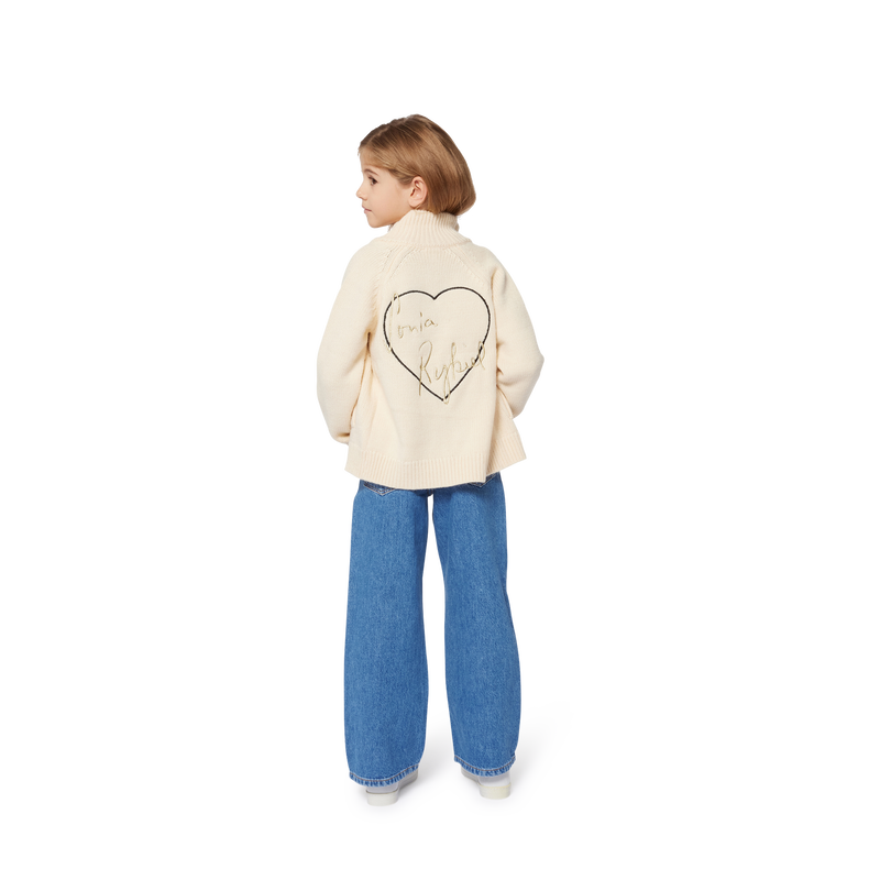 Tricot Zipped Sweater SONIA RYKIEL 
                    GIRL