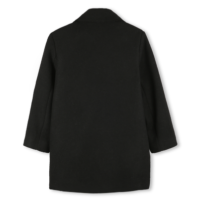 Coat with button closures KARL LAGERFELD KIDS GIRL