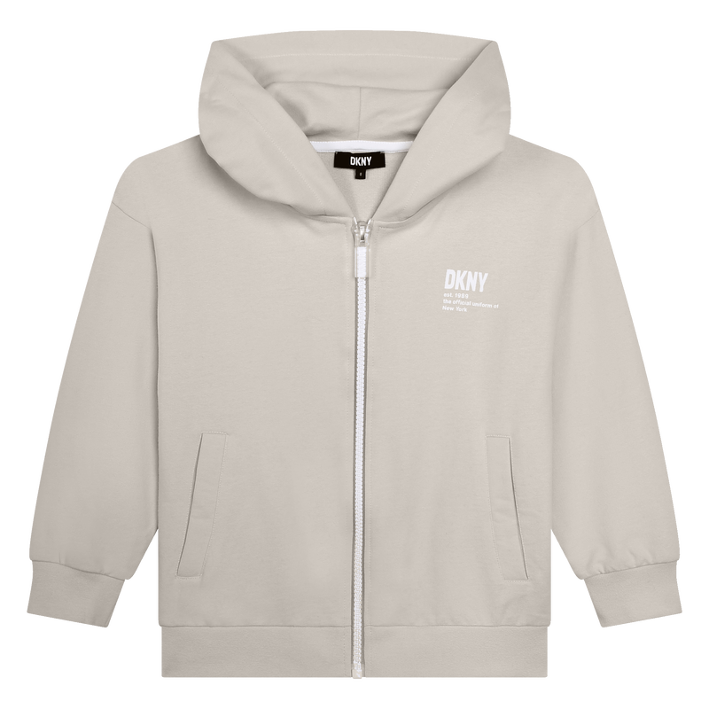 Unisex fleece cardigan DKNY 
                    UNISEX