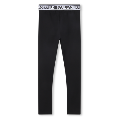 Elastic Leggings KARL LAGERFELD KIDS GIRL