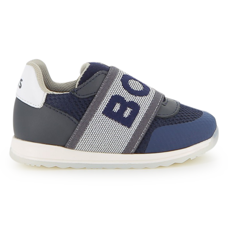 Sneakers with branded elastic BOSS 
                    BOY