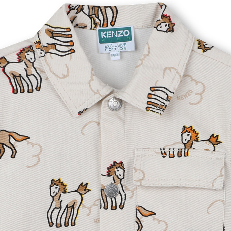 Logo Print Jacket KENZO KIDS 
                        UNISEX