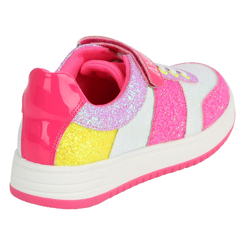 Lace up low top trainers