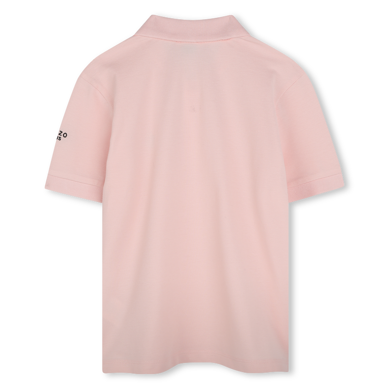 Polo with patch and embroidery KENZO KIDS 
                        UNISEX
