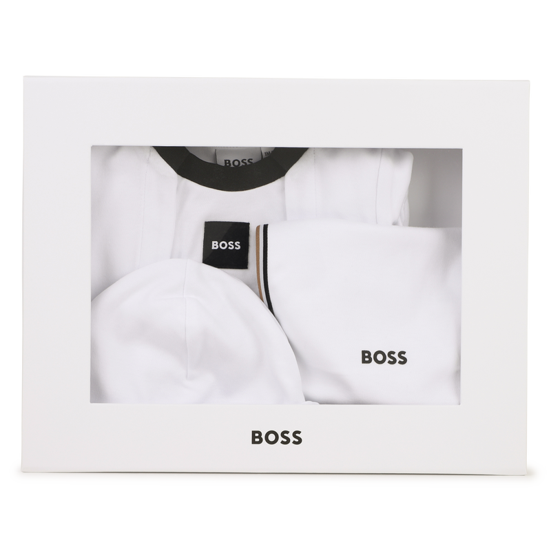 Pyjama set, hat, and bib BOSS 
                        BOY