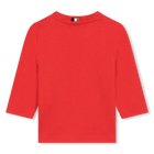 Cotton Long-Sleeve BOSS 
                    BOY