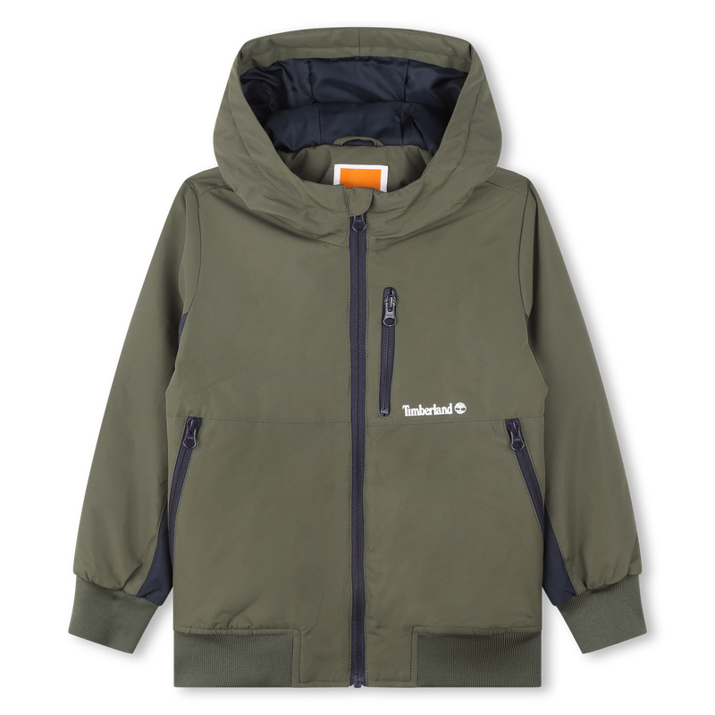 Water-repellent zip-up jacket TIMBERLAND 
                    BOY
