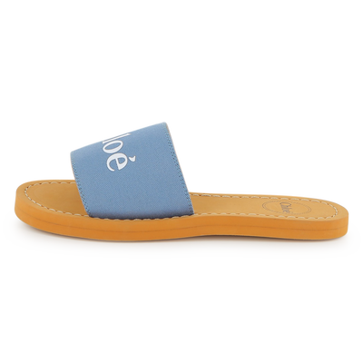 Sheepskin Leather Slides CHLOE GIRL